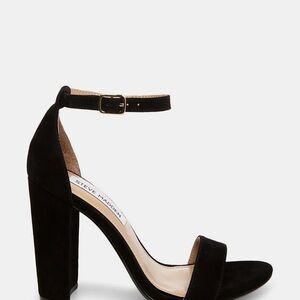 Steve Madden Black Block Heel Sandals